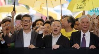Hong Kong ‘Umbrella’ protesters sentenced to jail terms