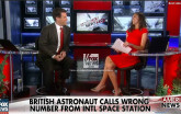 Astronaut calls wrong number from ISS