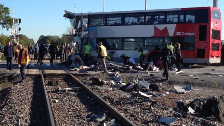 4 dead, several injured in Mexico train-bus crash