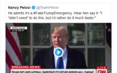 Mexico border wall: Trump defends emergency move