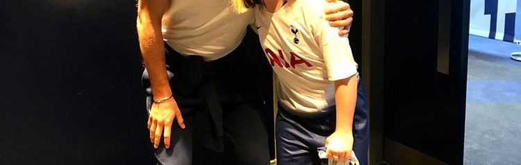 Harry Kane meets trolled fan Ella at Spurs match